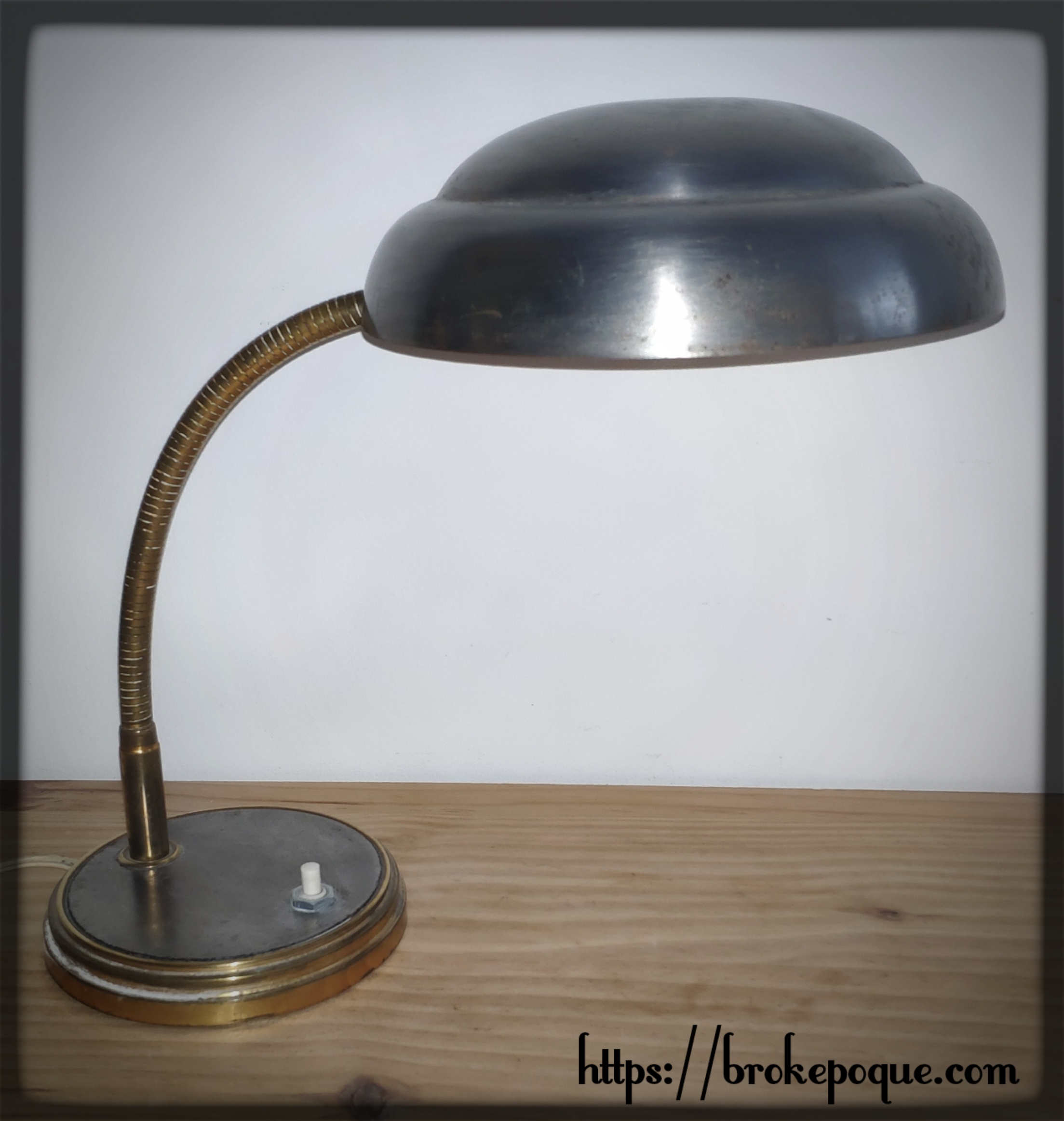 Lampe de bureau vintage – Aux Objets Trouvés