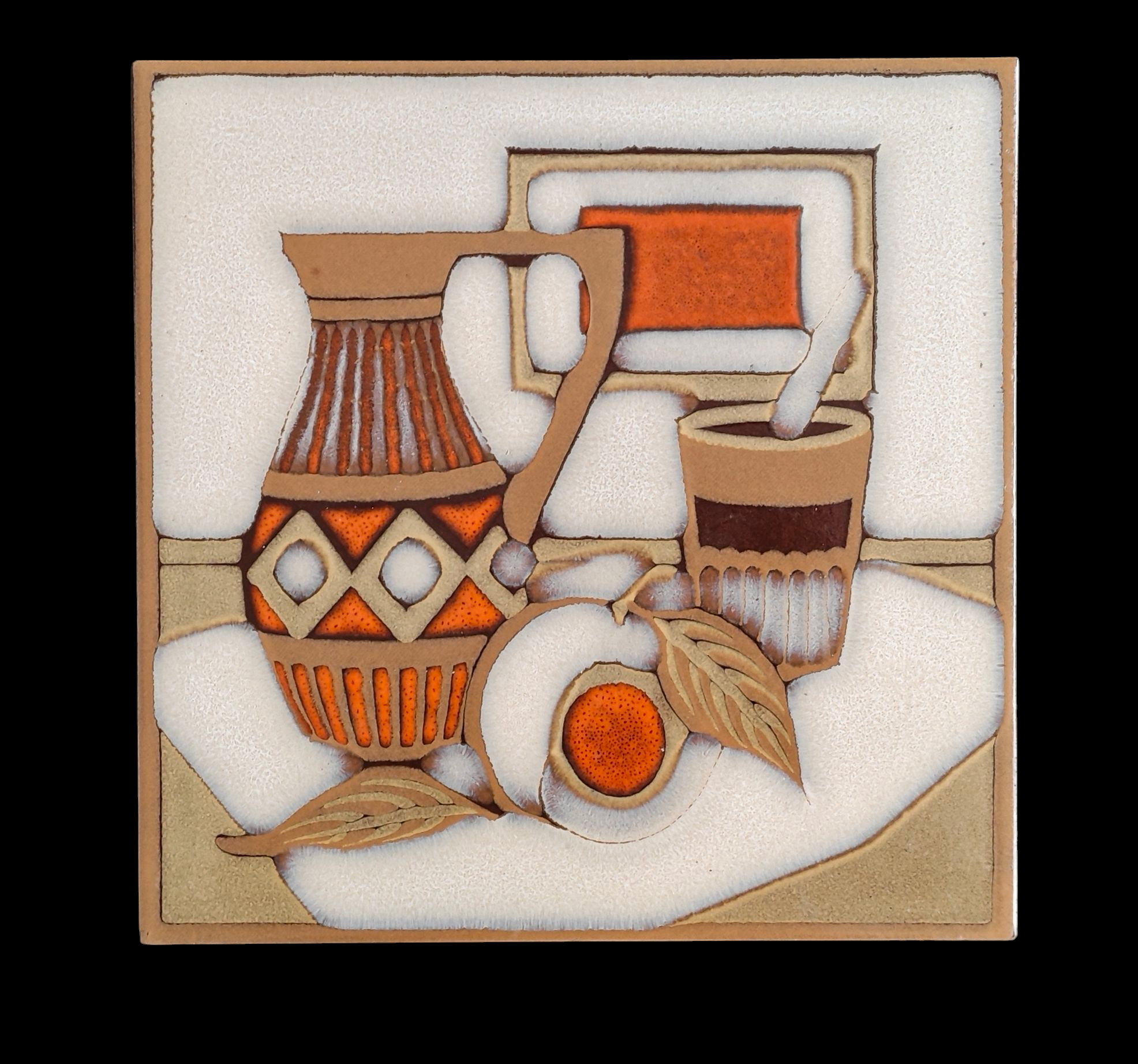 carreau en céramique 2 fond noir